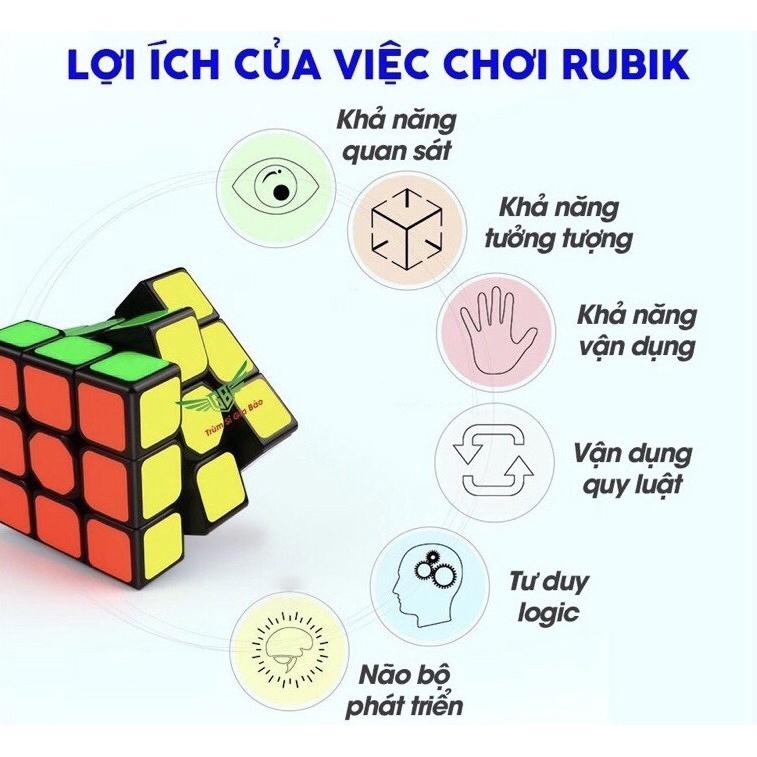 Rubik 3x3 - Rubic 3 Tầng Khối Lập Phương Ma Thuật