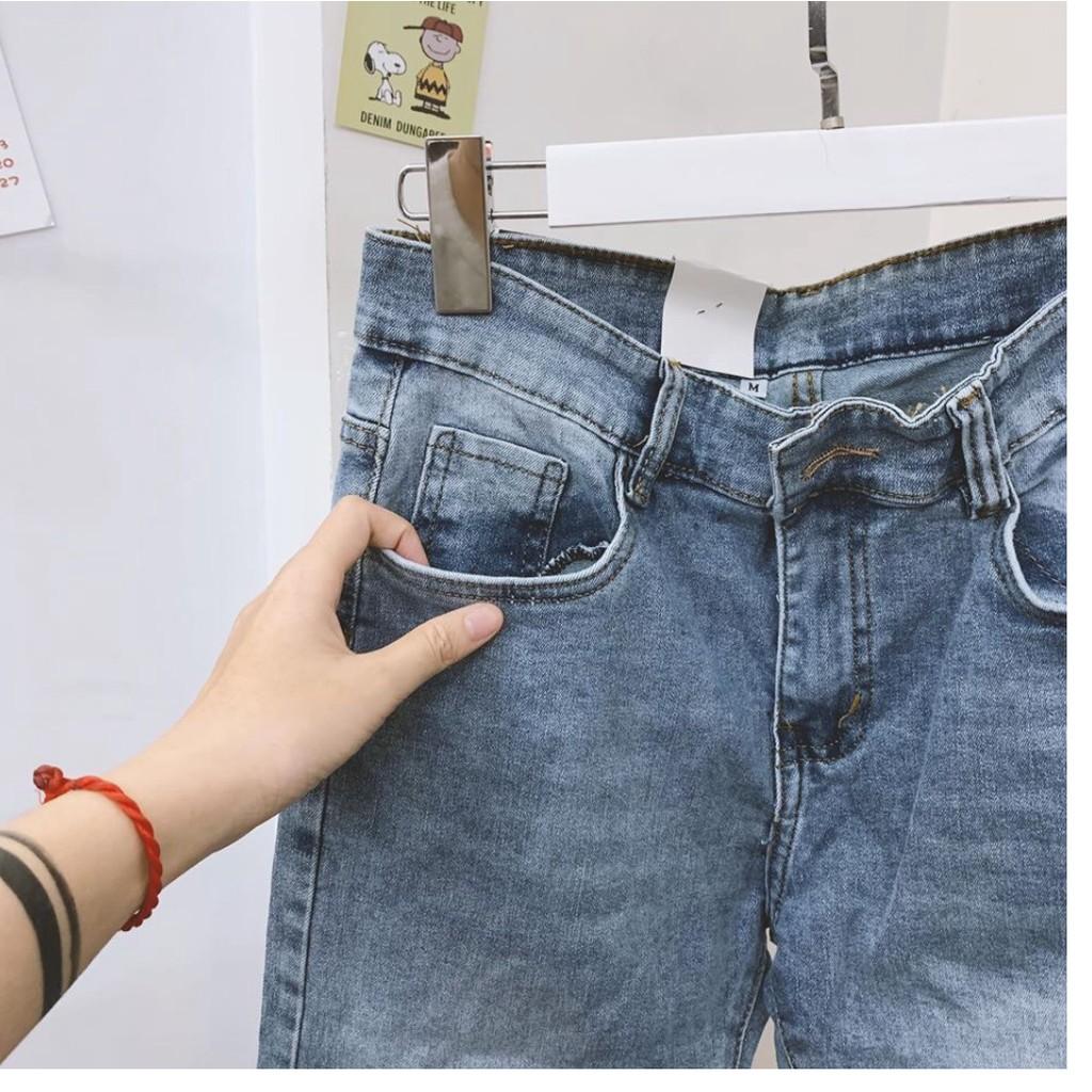 Được Kiểm Hàng TrướcQuần jeans rách gối mix rách gấuHÀNG SIÊU CẤP