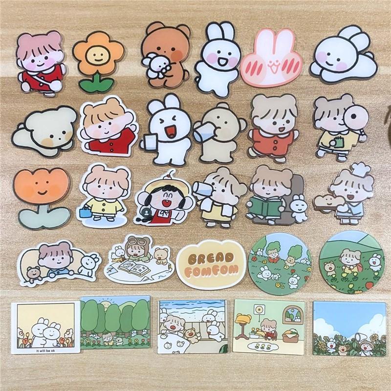 Cài áo hoạt hình, Huy hiệu balo, Pin cài áo Cartoon Badge Nhật Bản - Cài áo CA8