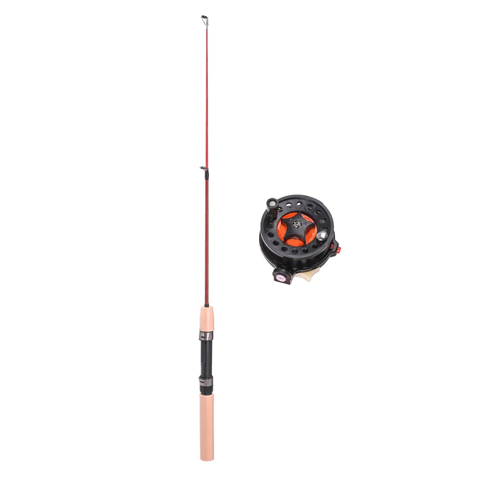 Ice Fishing Rod Mini Telescopic Pole Winter Travel Fishing