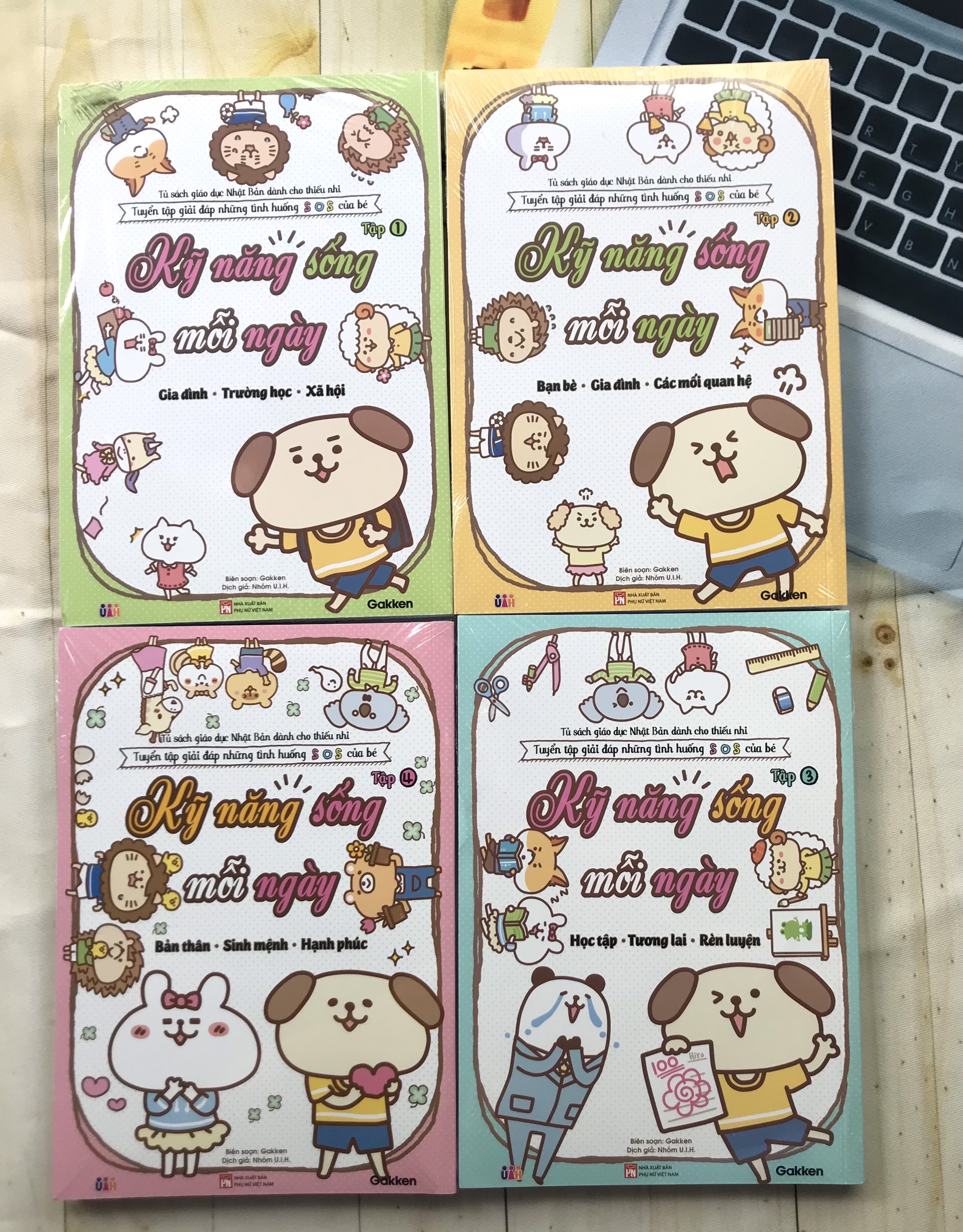 Bộ Kỹ Năng Sống Mỗi Ngày Gia Đình - Bạn Bè - Các Mối Quan Hệ Tập 1 - 4
