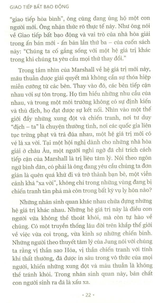 [Nhập 1212B15K giảm 15K đơn 199K] GIAO TIẾP BẤT BẠO ĐỘNG (Nonviolent Communication) - Marshall B. Rosenberg, Ph.D - Lê Nguyễn Trần Huỳnh dịch - Tái bản 2023 - (bìa mềm)