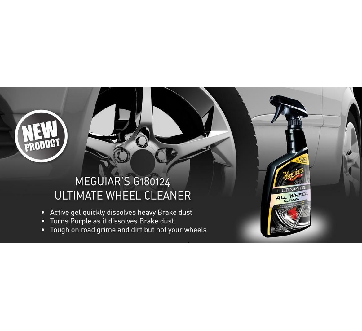 Meguiar's Sản phẩm làm sạch lazang xe dòng Ultimate - Ultimate All Wheel Cleaner G180124 - 710 ml