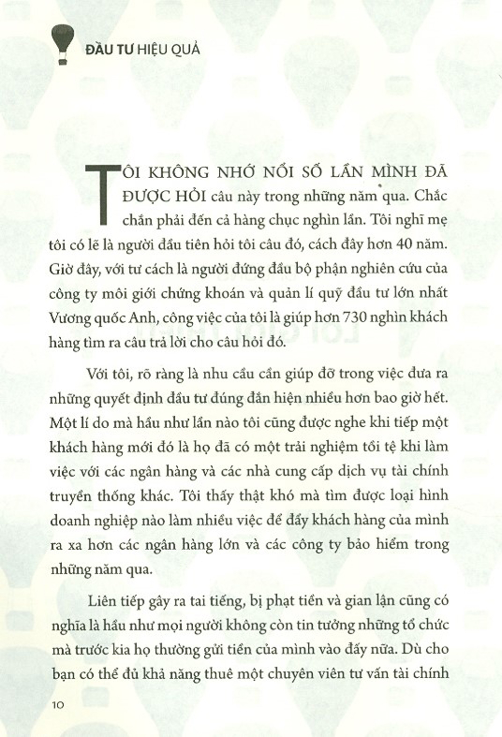 Đầu Tư Hiệu Quả