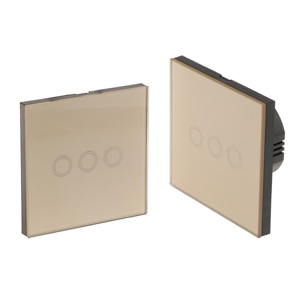 Touch Wall Switch with Wireless Remote Controller Panel Switch