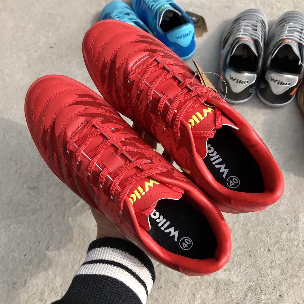 Sản phẩm hỗ trợ thể thao ngoài trời, Giày đá bóng sân cỏ nhân tạo Wika Army Đỏ