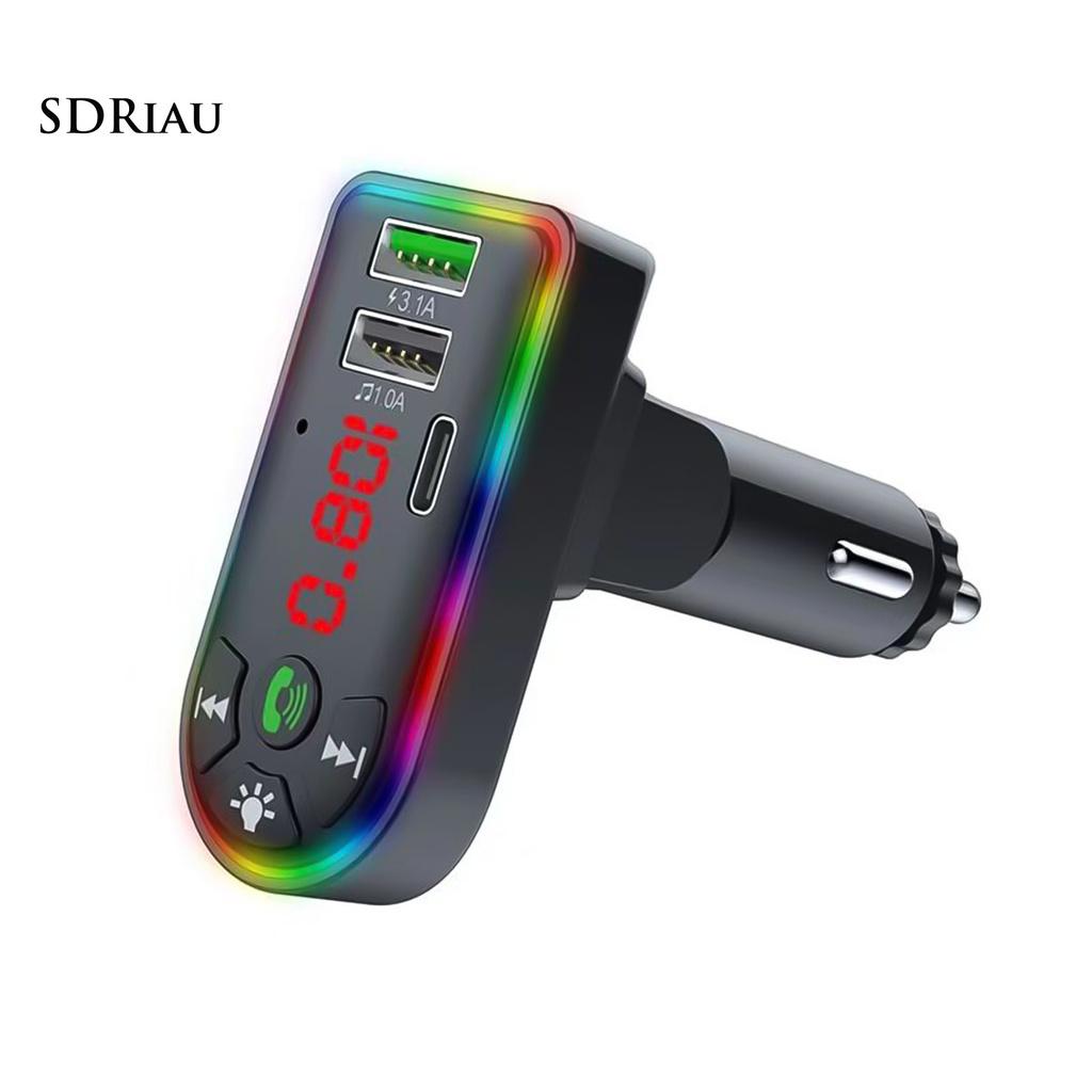 Máy Nghe Nhạc Mp3 Bluetooth 5.0 18w Xqxdzx F7 Cho Xe Hơi