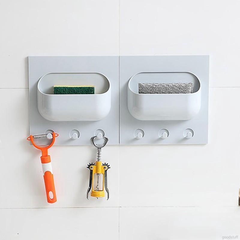 Giá nhựa để đồ dùng gắn tường tiện lợi