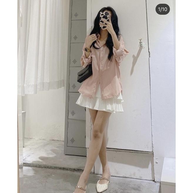 Chân váy xếp li by Samhyewear