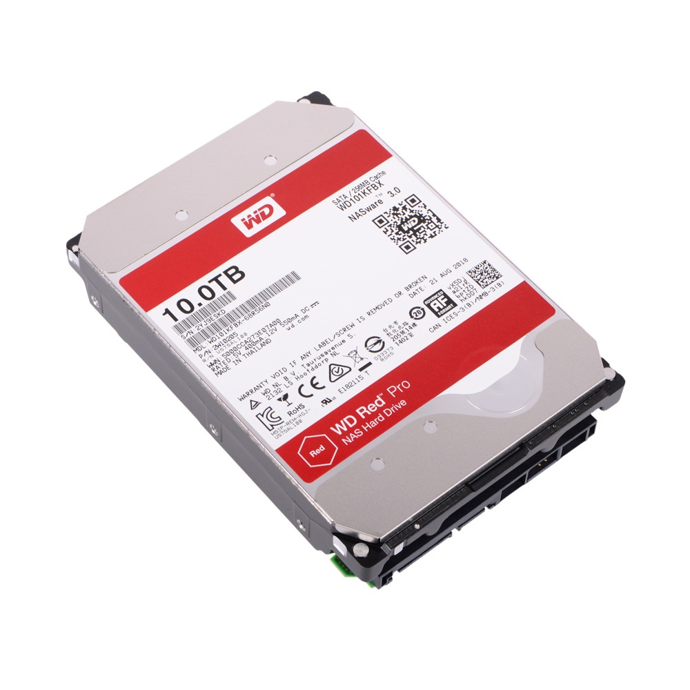 Ổ cứng HDD WD Red Pro 10TB 256MB 7200RPM WD101KFBX - Hàng Chính Hãng