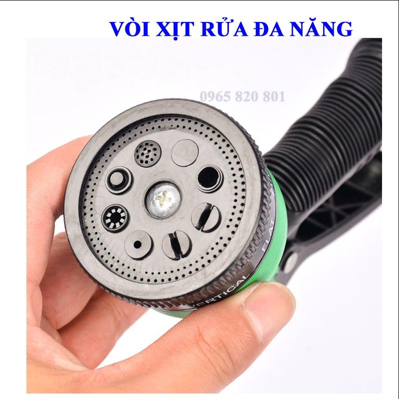 Bộ dây và vòi xịt rửa đa năng 7 chế độ