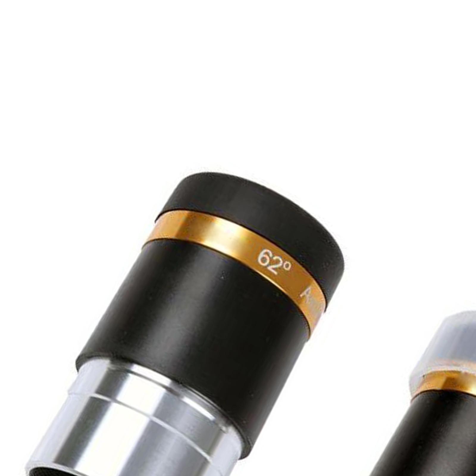 1.25 "62 Degree 4mm Eyepiece Lens Aspherical Wide Angle HD Multi-Coated Eyes for Astronomical Telescope
