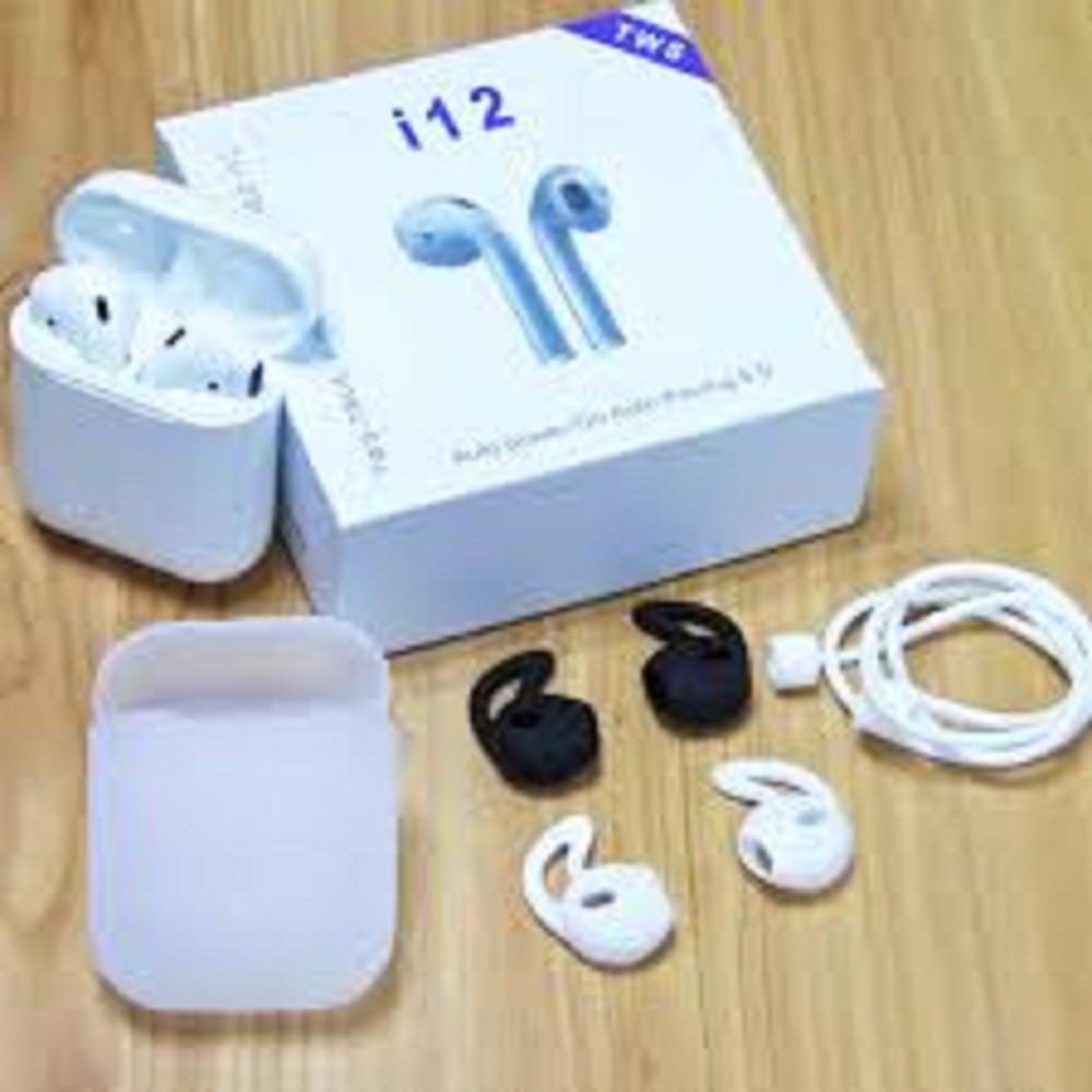 Tai nghe Bluetooth i12 dòng Bluetooth 5.0 cảm ứng dòng 2 tai