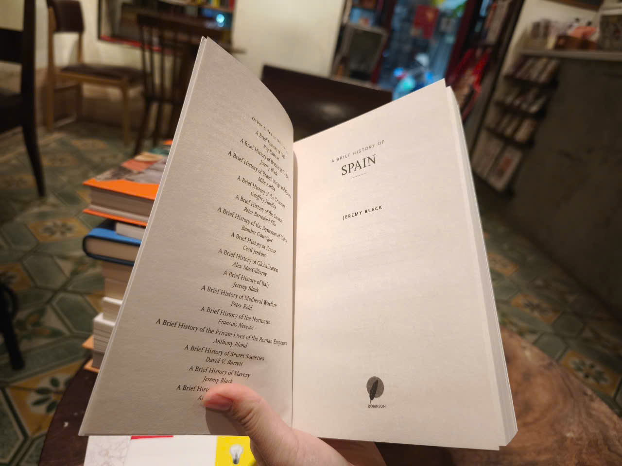 Sách - A Brief History of Spain by Jeremy Black - History/ Nonfiction in English