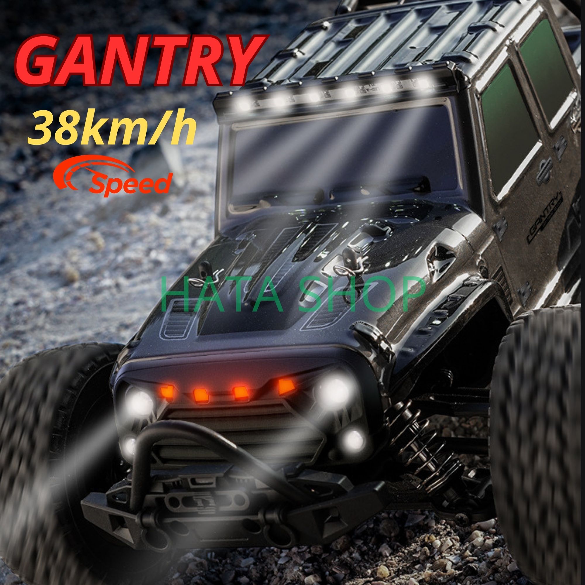 Xe Jeep Địa Hình GANTRY Điều Khiển Từ Xa Tốc Độ 38km/h SCY-16103 Tỉ Lệ 1:16 SUCHIYU R/C tỉ lệ 1:16, xe leo núi địa hình tốc độ cao