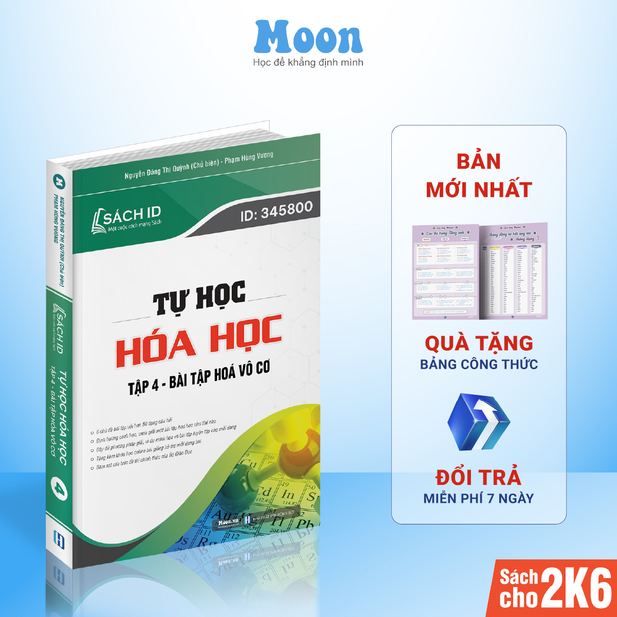 SÁCH ID ôn thị thpt quốc gia môn hoá học: Tuyển chọn 3600 câu hỏi bài tập hóa vô cơ