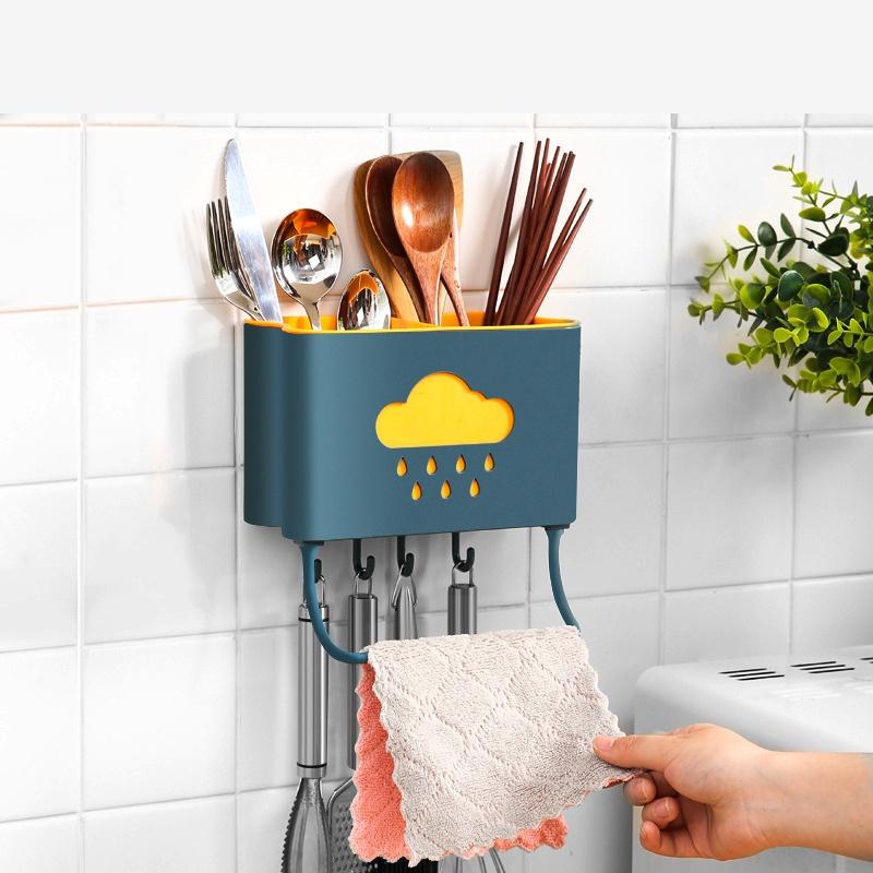 Hộp Đựng Đũa Muỗng có nắp đậy LOẠI SIÊU TO 30cm Ống cắm đũa chống bụi bẩn côn trùng kệ để đũa Khay đựng thìa đũa