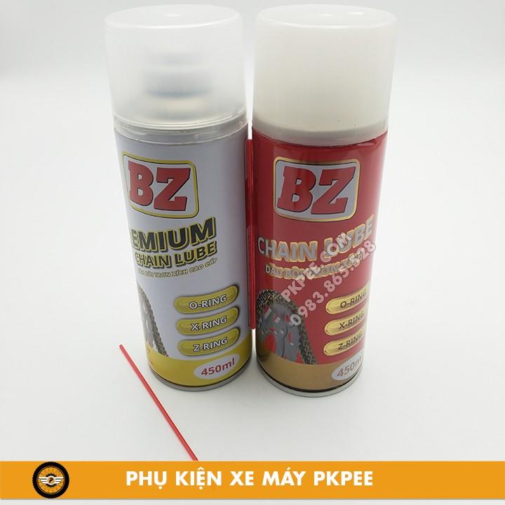 Chai Xịt Bôi Trơn Sên BZ Chain Lube Cao Cấp