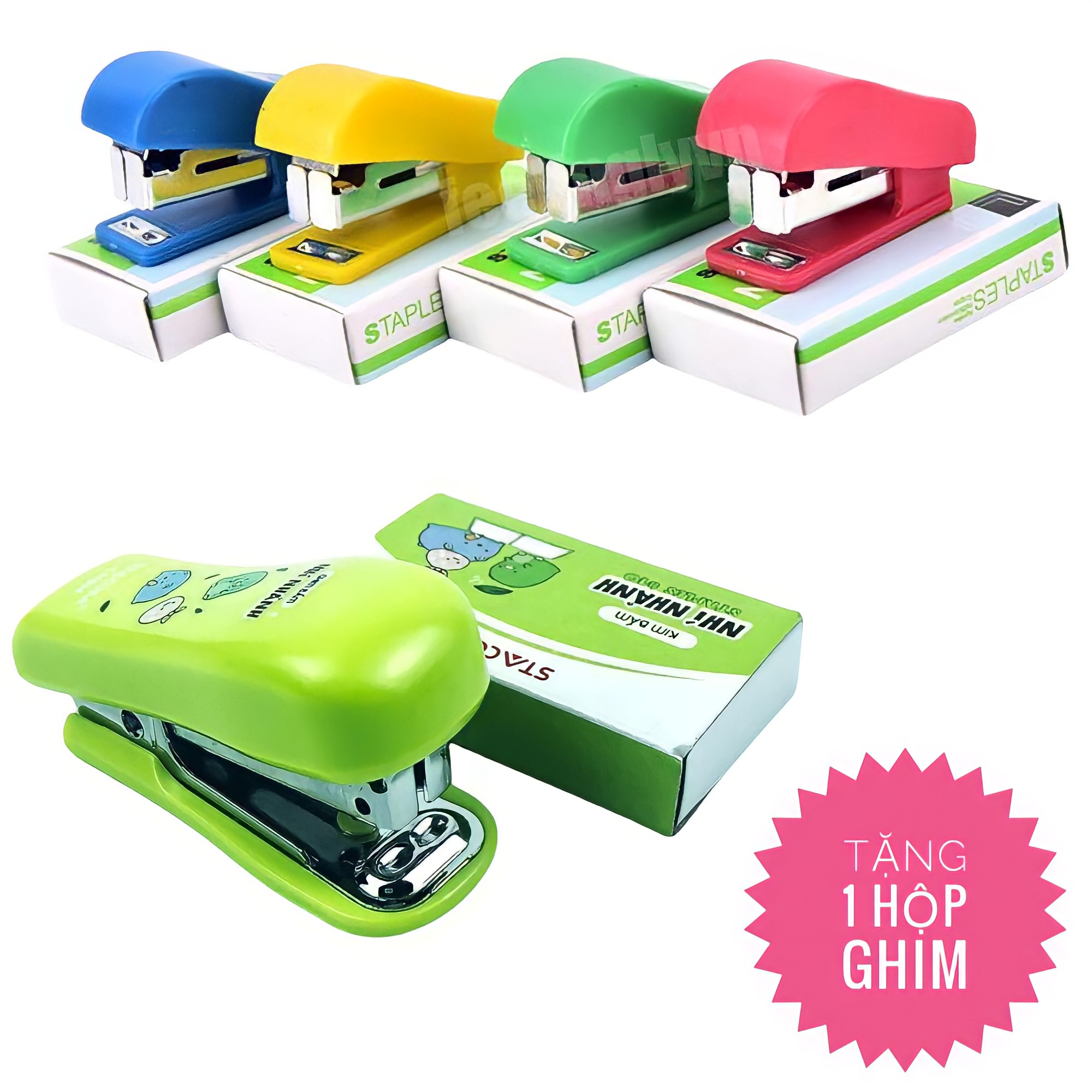 Bộ Ghim bấm giấy mini