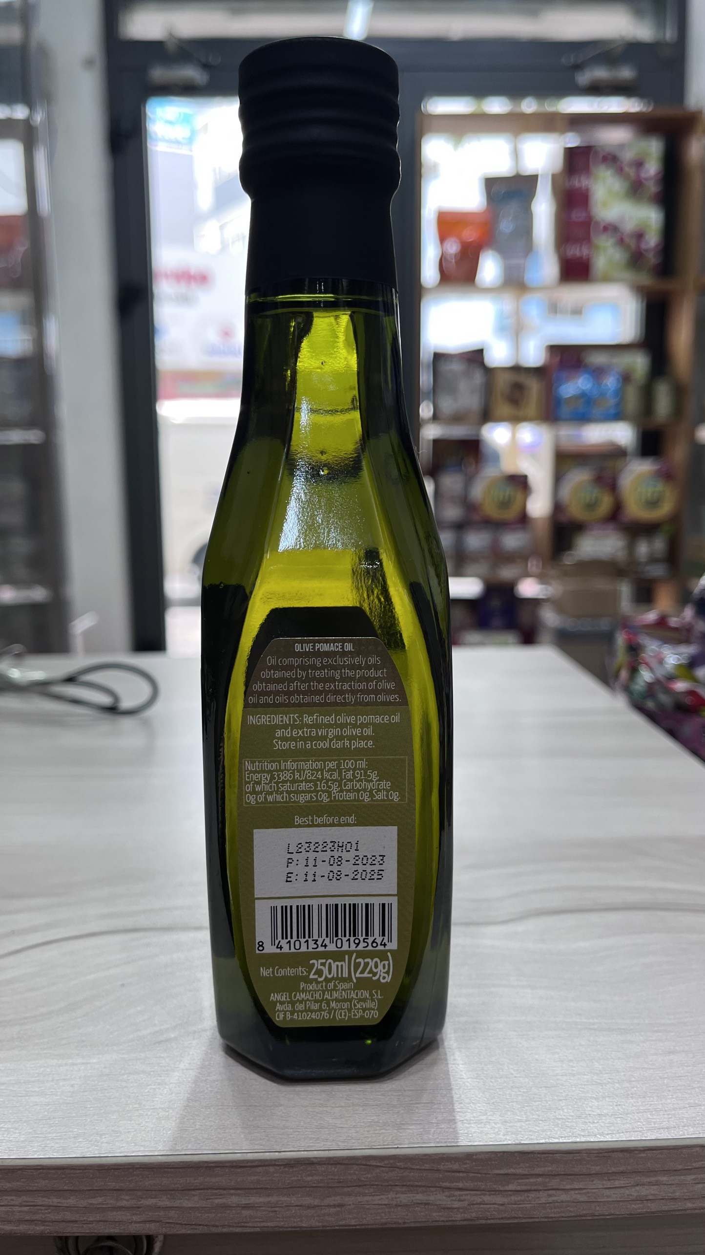 [ Date 10/25 ]  Dầu Oliu Pomace Fragata Tây Ban Nha 250ml