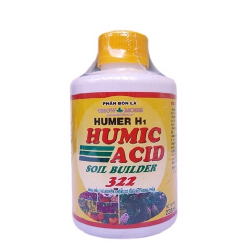Acid humic dạng lỏng 322 - Chai 235ml