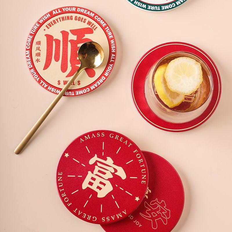 Tấm Lót Bàn Ăn Bằng Sứ Cách Nhiệt Chống Bỏng Sáng Tạo Tiện Dụng