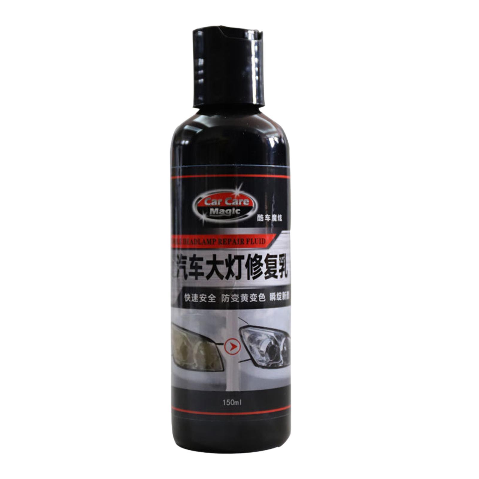 150ml Headlight Polisher Liquid, Headlight Restorer, Car Accessories Auto Headlight Restoration Headlight Renewal Headlight Polisher Restorer