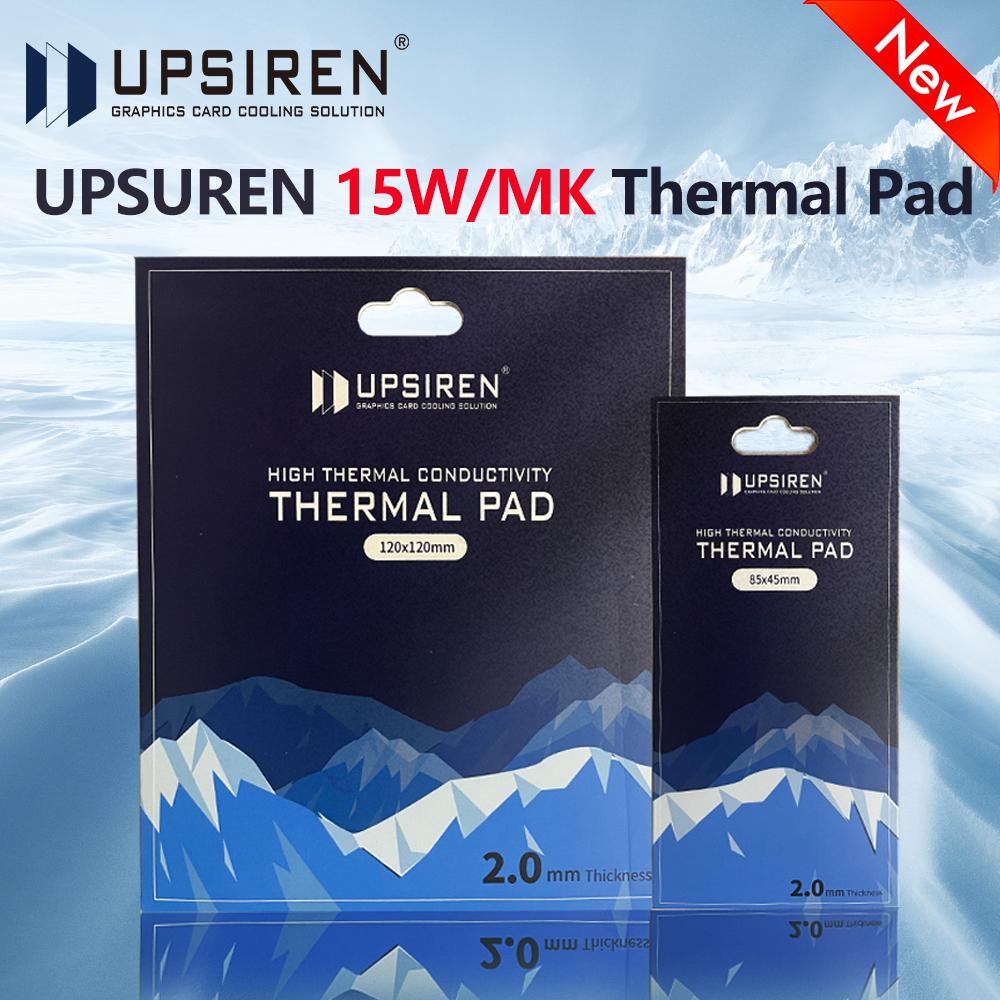 Card đồ họa upsiren làm mát 15W/mK pad nhiệt tản nhiệt silicone pad cpu/card đồ họa GPU
