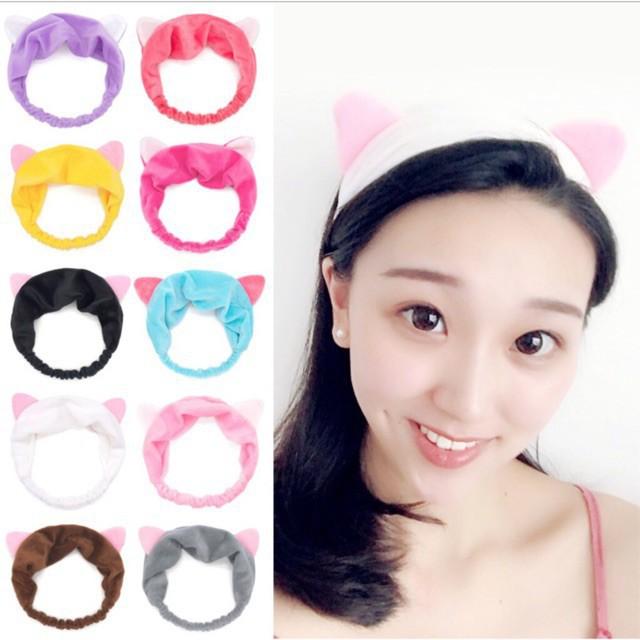 Băng đô Turban Hình Tai mèo siêu Hot