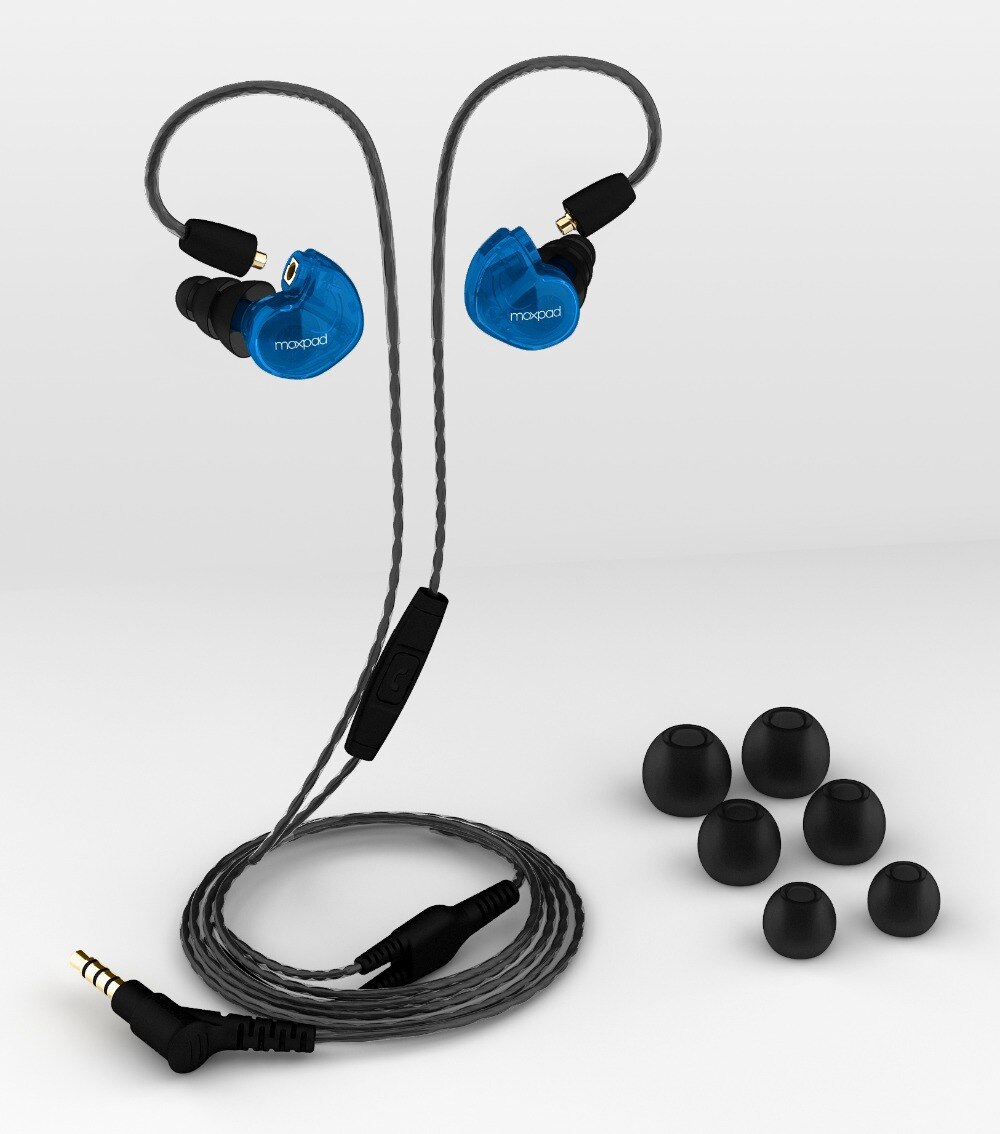 Tai nghe Moxpad X6 in-ear Monitor Bass HD - Hàng chính hãng