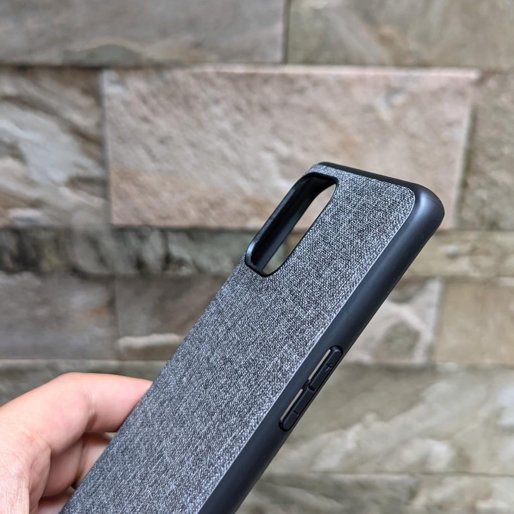 Ốp lưng Find X3,X3 Pro vân vải Jean chống bám vân tay, Nhiều màu