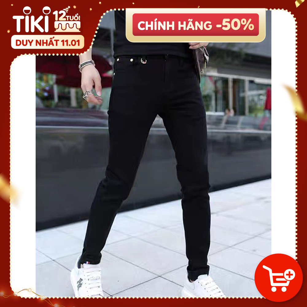 Quần Bò Nam cao cấp thương hiệu Chandi, chất jean co dãn Hot Trend mã MR9041