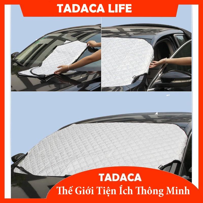 Tấm che kính lái Ô tô cao cấp chống nóng 3 lớp dành riêng cho ô tô