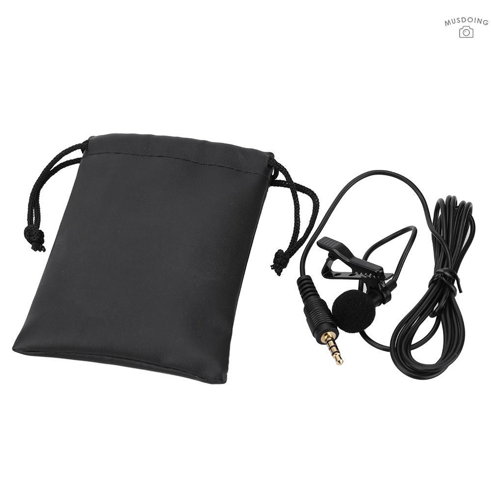 Micro Mini Có Dây Kẹp Ve Áo 3.5mm Cho Iphone Ipad Máy Tính Laptop