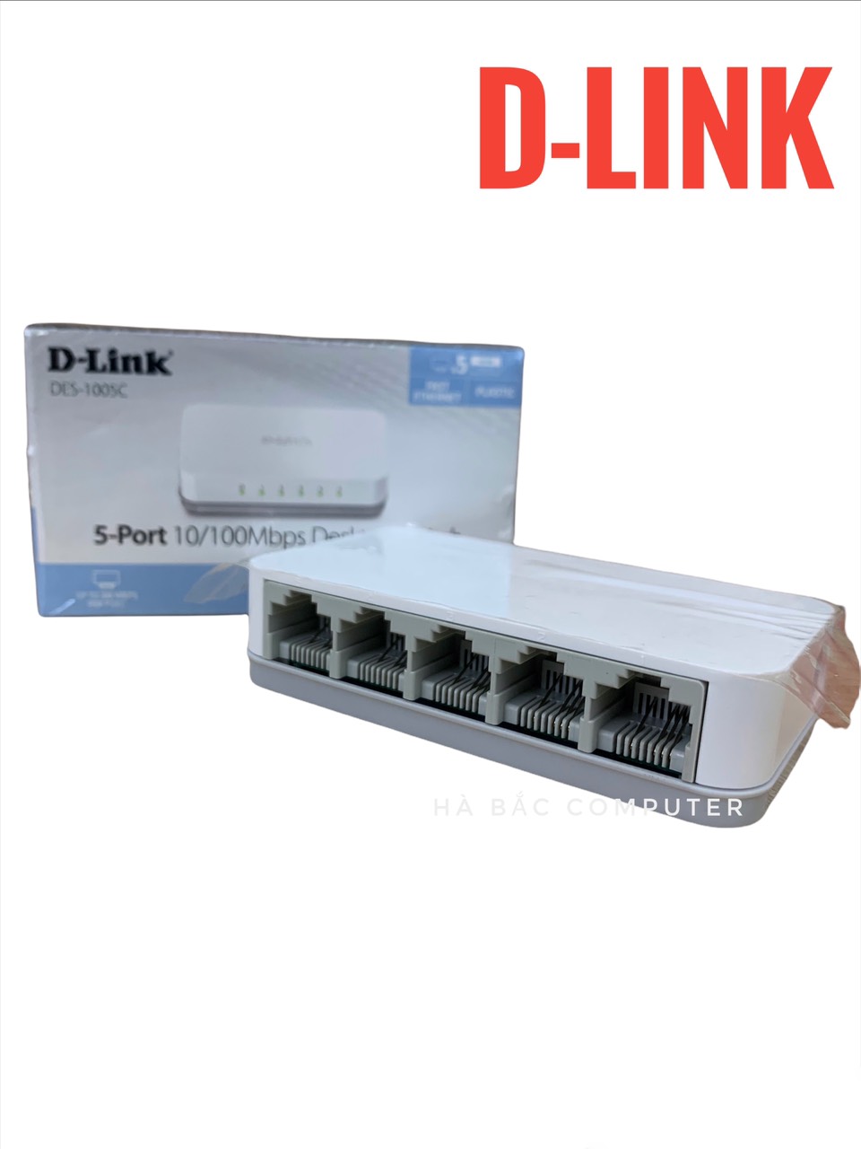 Bộ Chia Mạng 5 Cổng D-Link DES-1005C - Switch Chia Mạng - Hàng Chính Hãng