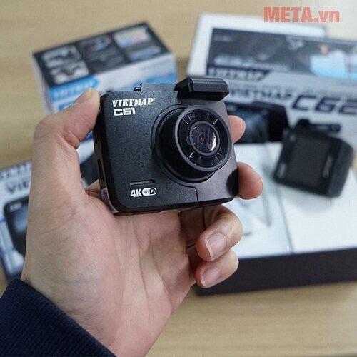 Camera Hành Trình Ô Tô Xe Hơi VIETMAP C61 - Màn Hình Full HD 4K, Cảnh Báo Giao Thông