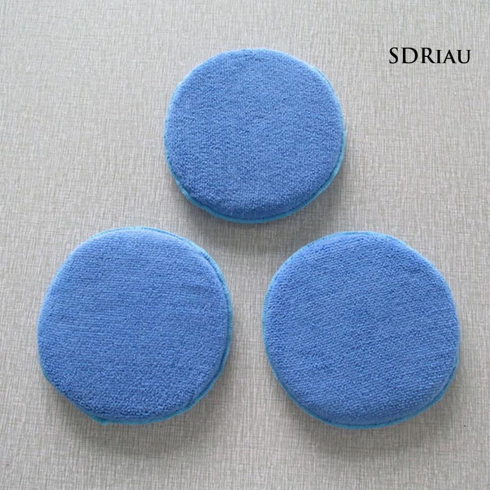 Miếng bọt biển sợi tổng hợp mềm dùng để đánh bóng bảo dưỡng có túi tiện lợi cho xe hơi
