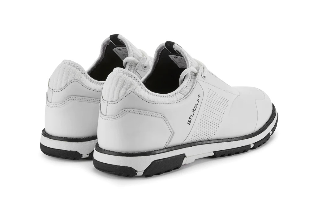Giày Golf thương hiệu Anh Quốc STUBURT đinh liền PCT Classic ( Trắng)