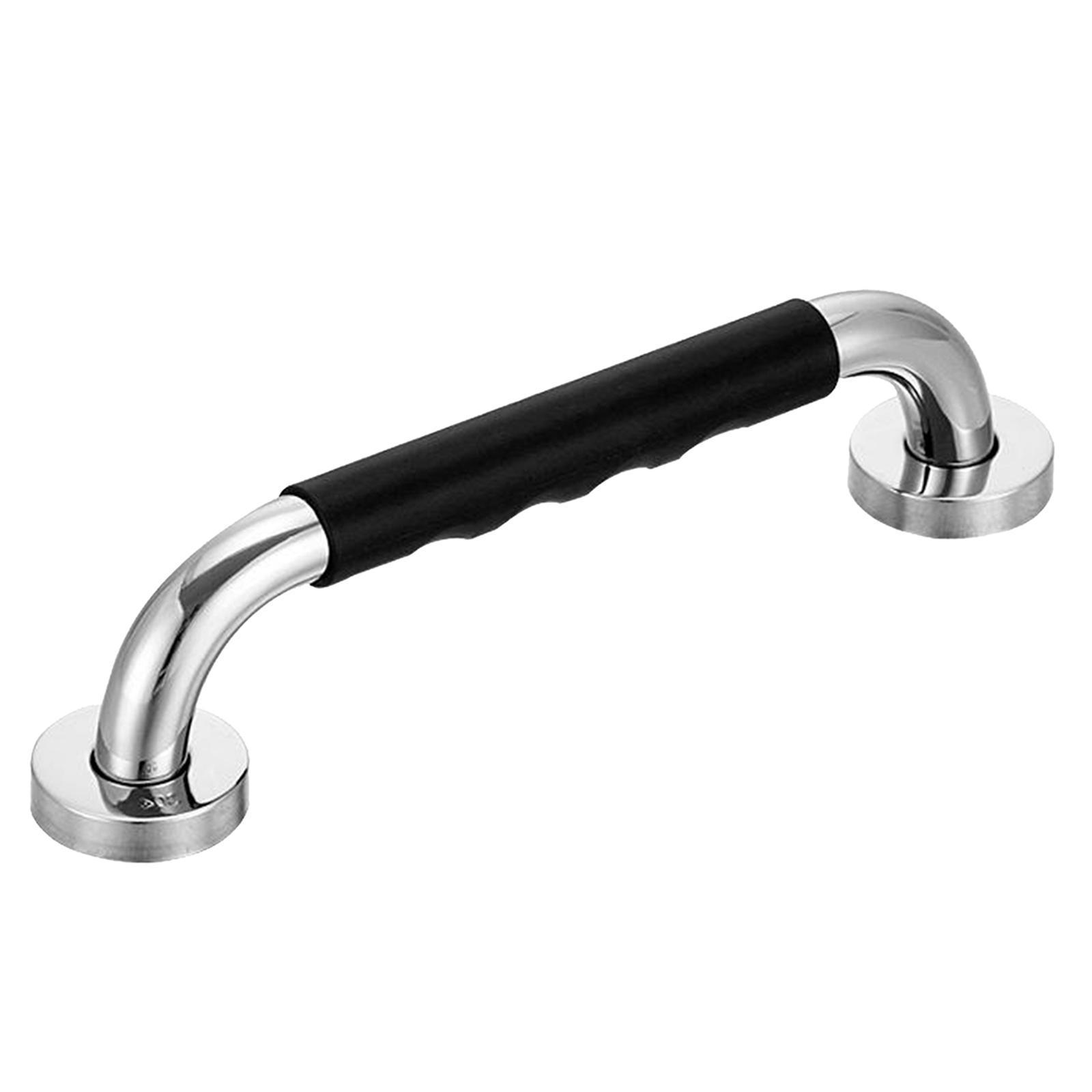 2x Bathroom Grab Bar with Anti Slip Grip , Shower Grab Bar for Bathtub, Bathroom, Toilet, Stainless Steel Safety Handle for The Elderly