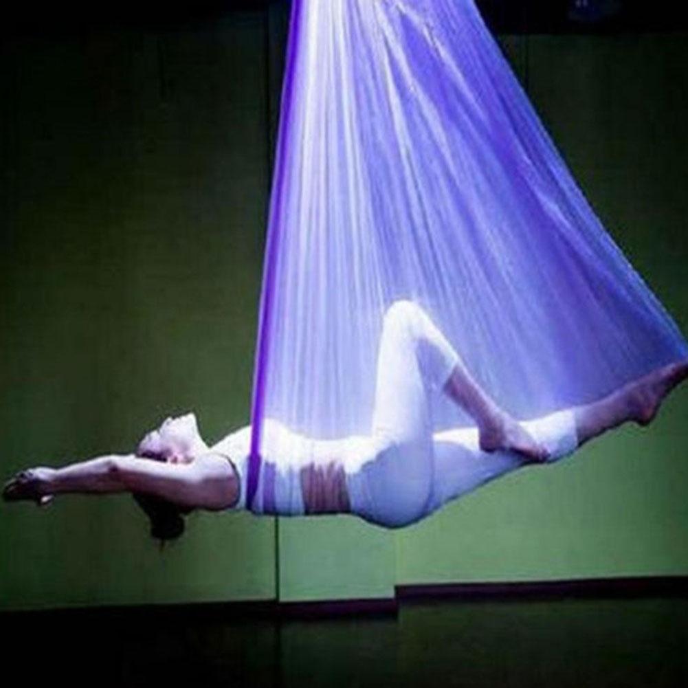 2.8M Cường Lực Tập Yoga Võng Tập Thể Dục Không Xoay Giường Treo Phần Mở Rộng Dây Mạnh Mẽ Bay Sling Nhà Tập Yoga Thắt Lưng