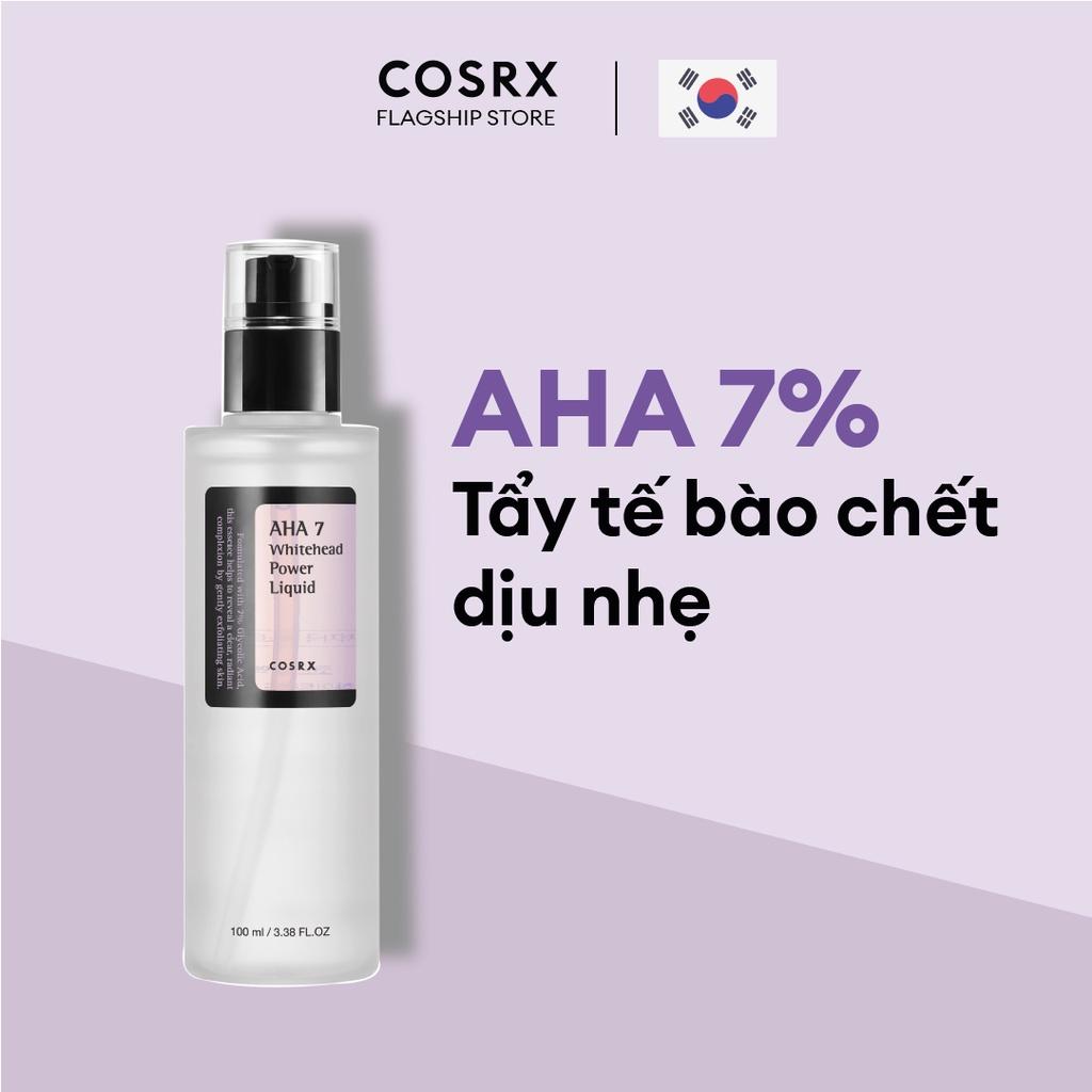 Dung Dịch Tẩy Tế Bào Chết Hoá Học 7% AHA COSRX Whitehead Power Liquid Exfoliator 100ml