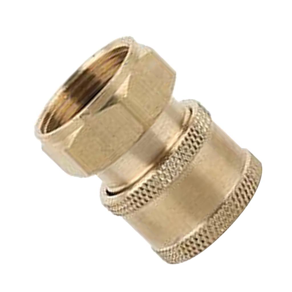 2x Quick Connector Coupler for Pressure Washer Nozzle Hose Pipe Fitting A+E