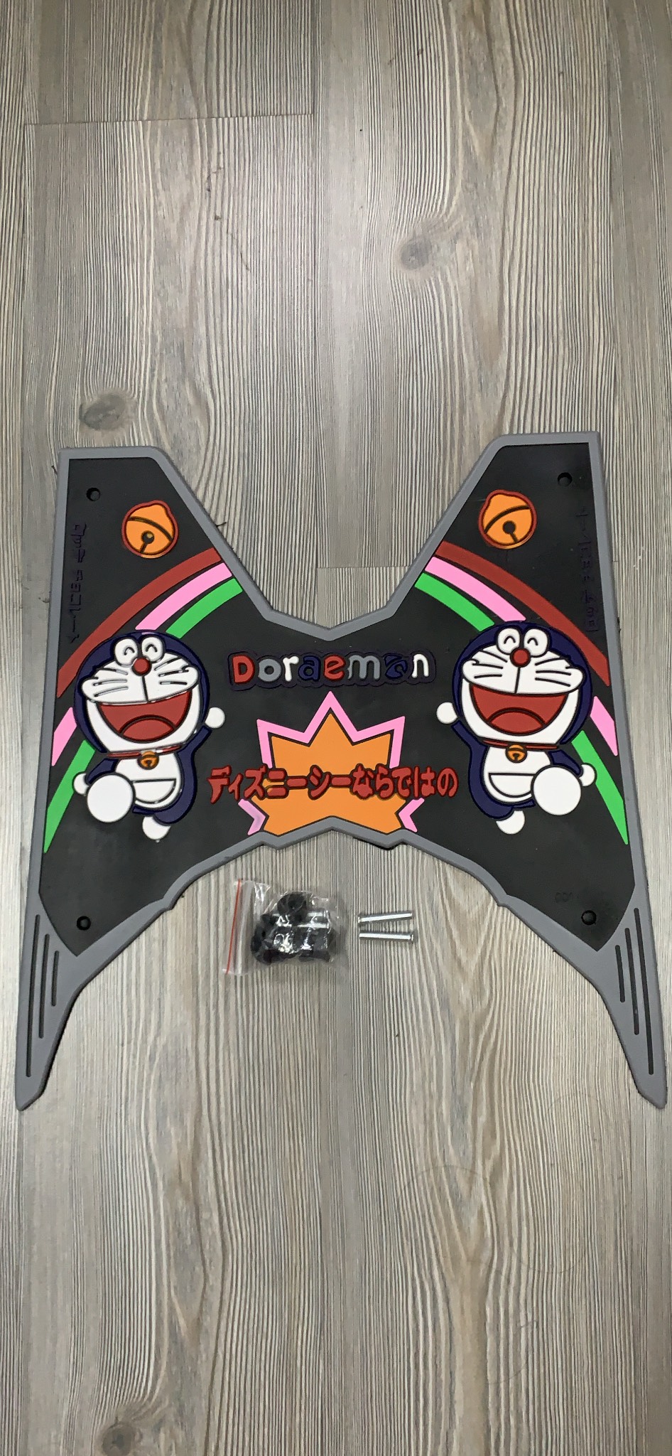 Thảm gác chân cao su hoạt hình dành cho xe Click 2017, 2018