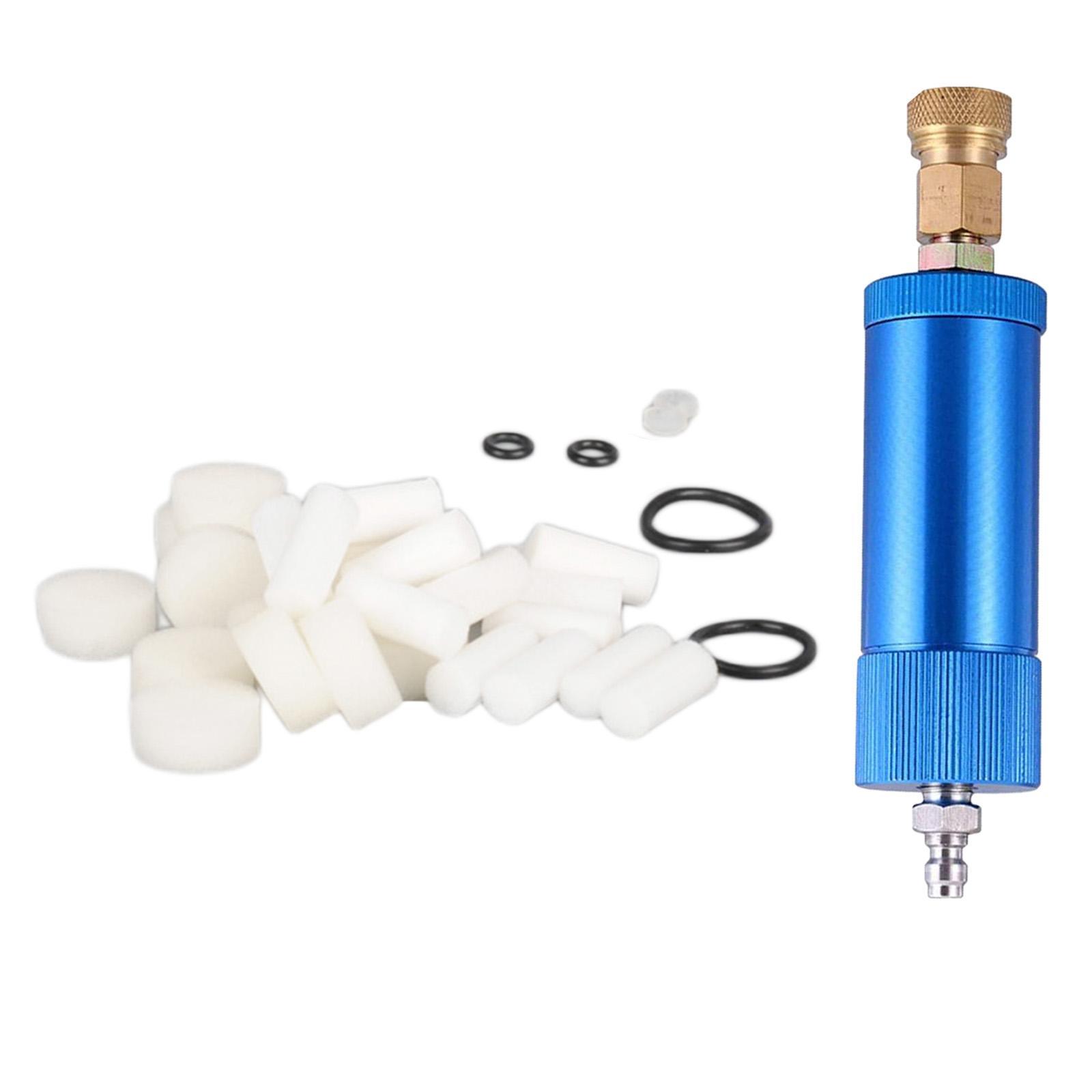 Oil Water Separator with 8mm & M10 Thread Water-Oil Separator for Hand Pump Air Filter