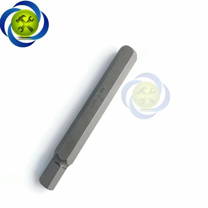 Mũi vít  đóng lục giác 8mm Kingtony 168008H  màu xám đen