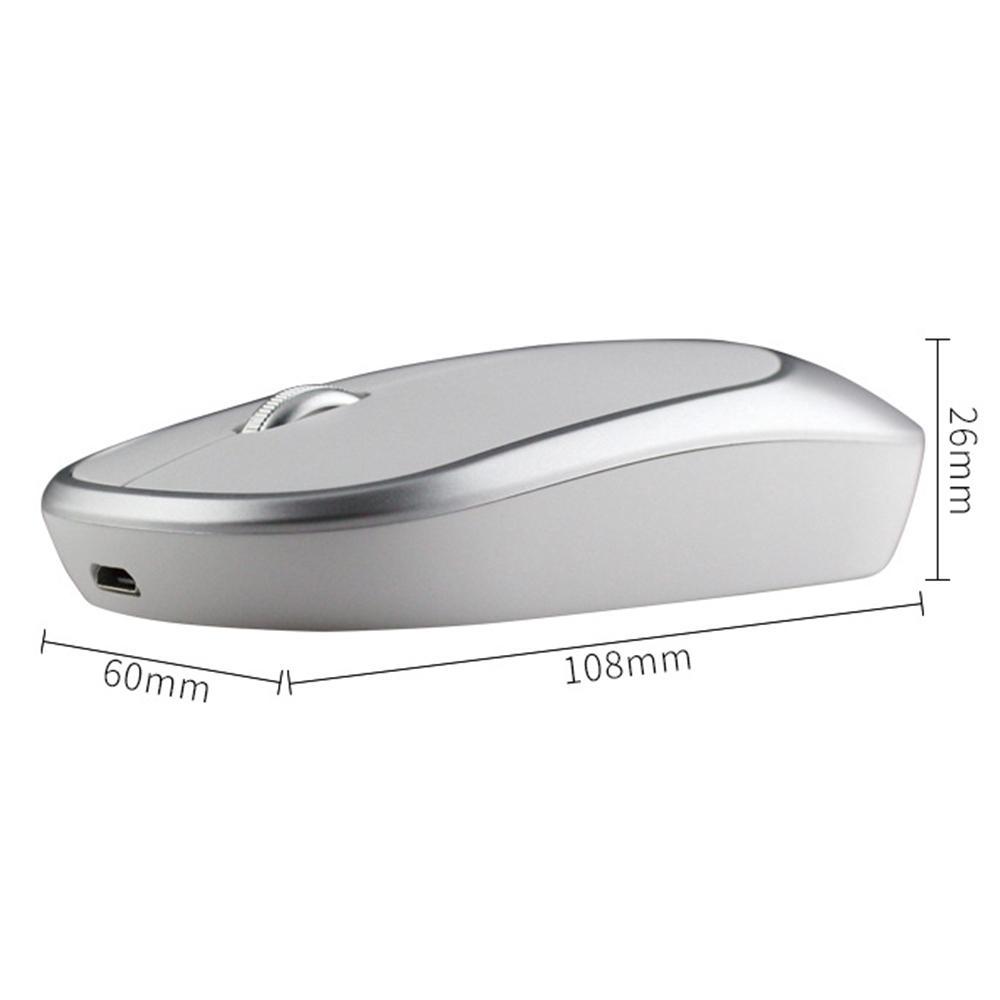 2.4G Ultra-thin Rechargeable Office Household Laptop Silent Wireless Mouse Letitia