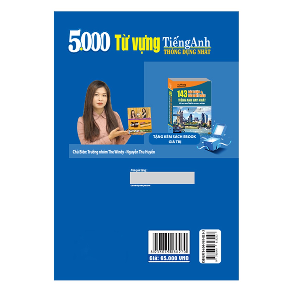 5000 Từ Vựng Tiếng Anh Thông Dụng Nhất (Tái Bản 2019 Tặng kèm bookmark)