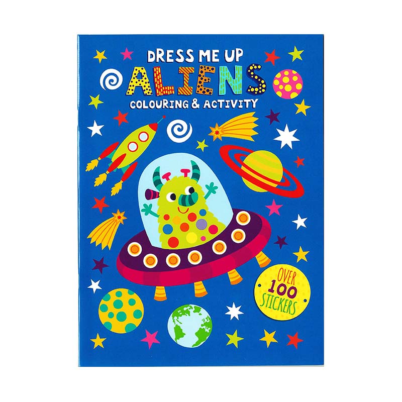 Dress Me Up Colouring And Activity Book - Aliens