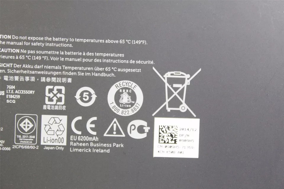 Pin dành cho Laptop Dell Latitude E7420, E7440, E7450 - Z.in hàng chính hãng.