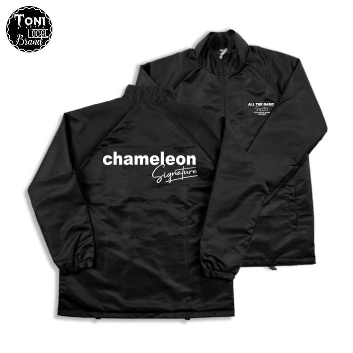 Áo Khoác Dù Local Brand CHAMELEON Jacket Mero 2 lớp dày form rộng Unisex cổ bẻ (D2400L - Kèm Video Ảnh Thật)